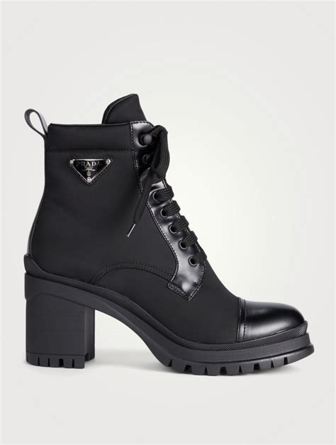 prada lack boots|nylon Prada boots women.